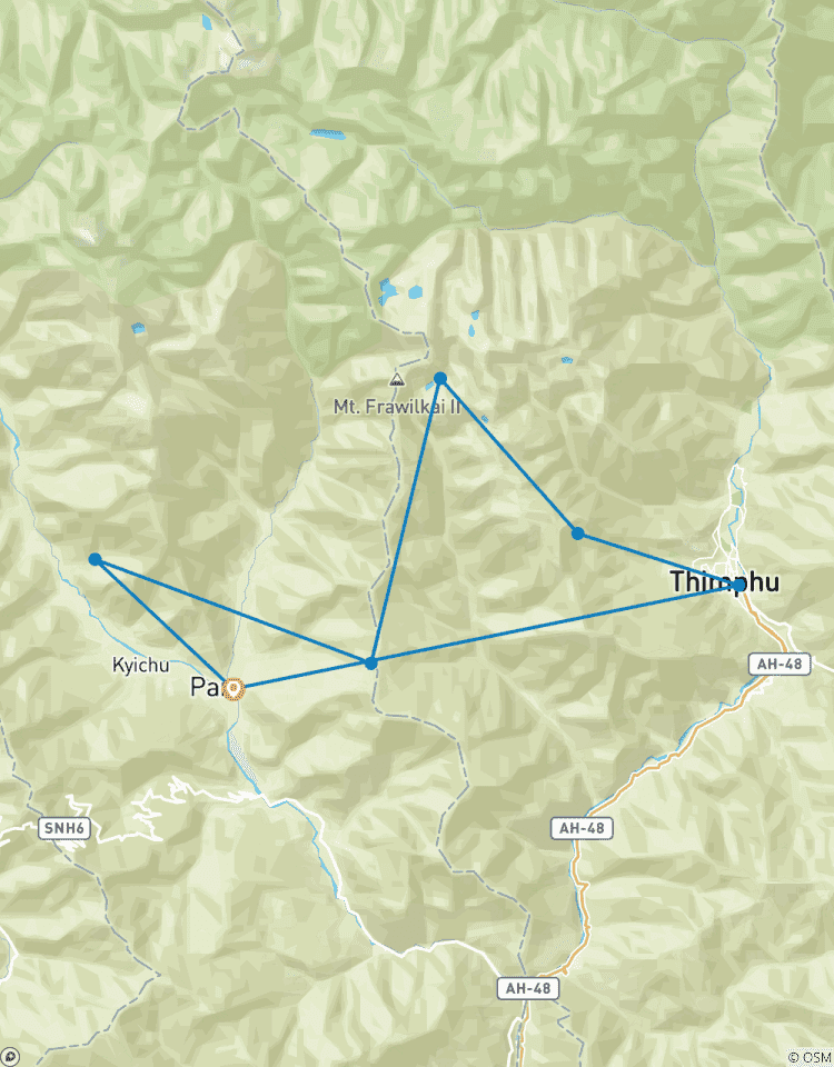 Circuito Ruta del Druk de Bután