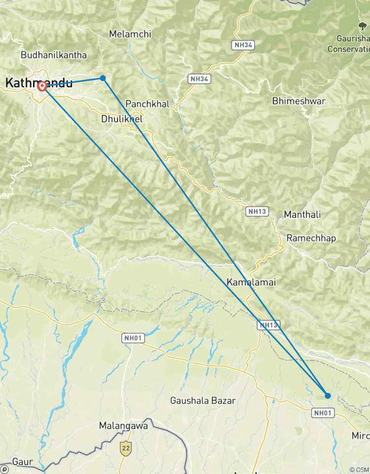 Circuito Senderismo Chisapani Nagarkot