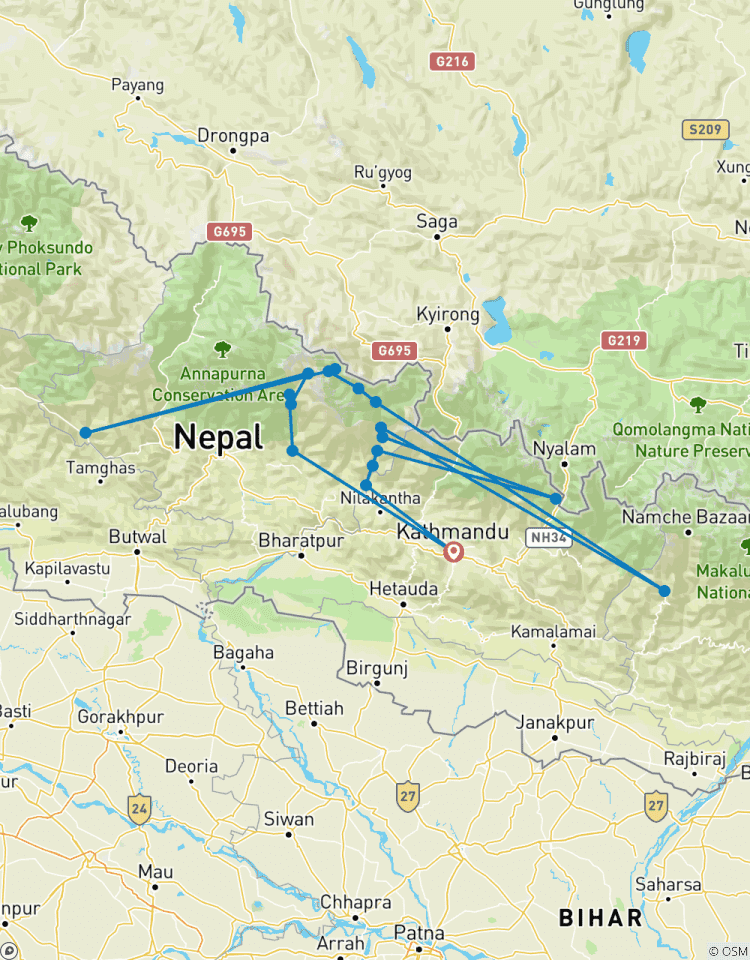 Manaslu Circuit Trek (Official) Tour