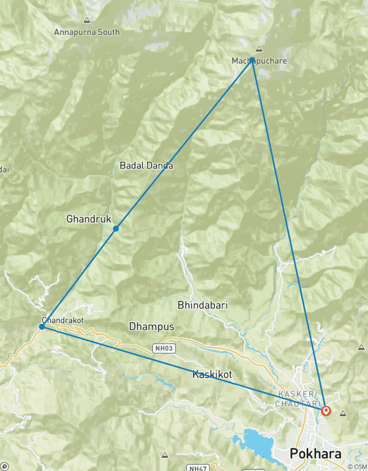 Circuito Senderismo Mardi Himal