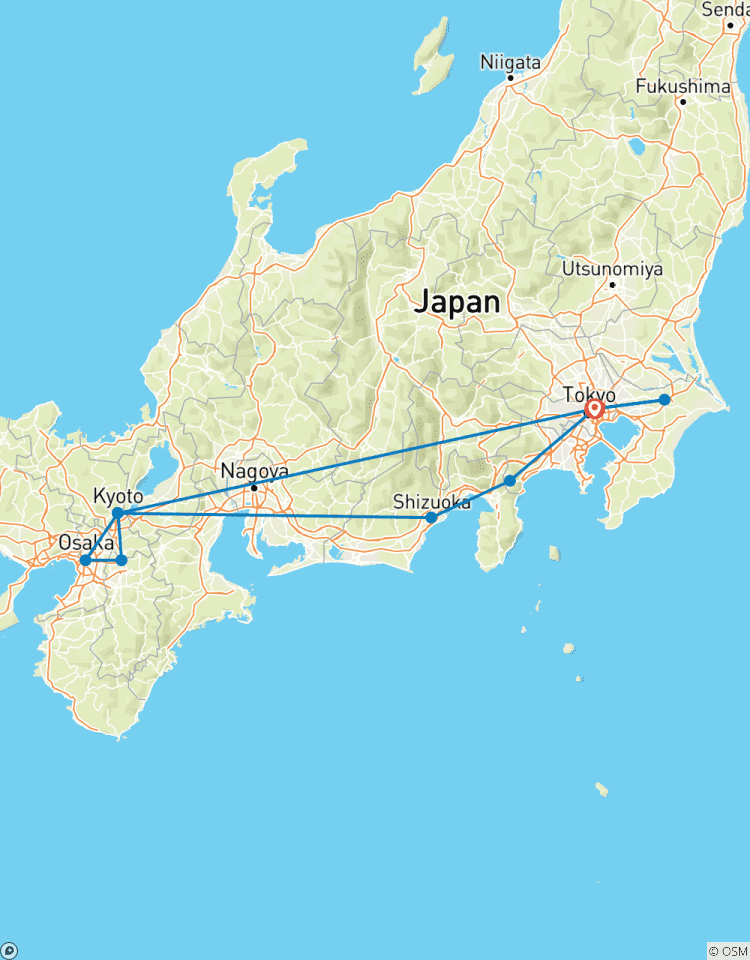 7 jours de plaisir au Japon : Tokyo, Mont Fuji, Kyoto circuit