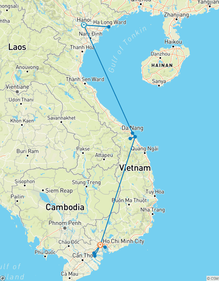 Vietnam für Alleinreisende Rundreise