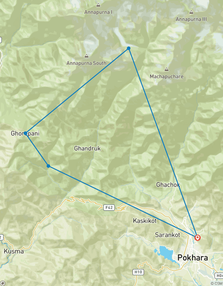 Poon Hill Trek 5 Tage Rundreise