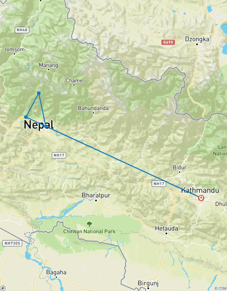 Circuito Trekking al Campamento Base del Mardi Himal-9 Días