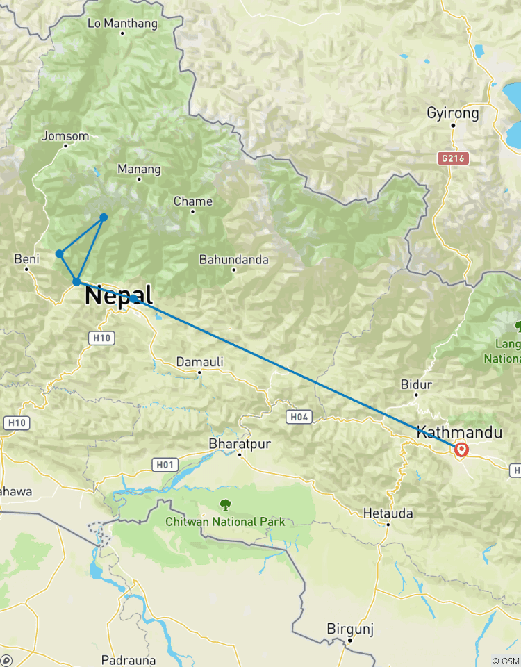 Circuito Senderismo Ghorepani Poon Hill para 2026/2027