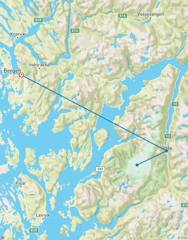 Norway Fjord Trekking Tour