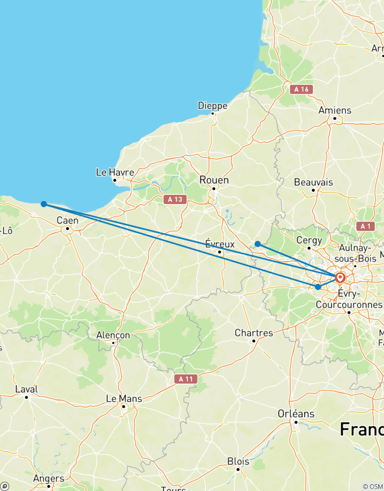 Paris Entdeckungsreise Rundreise