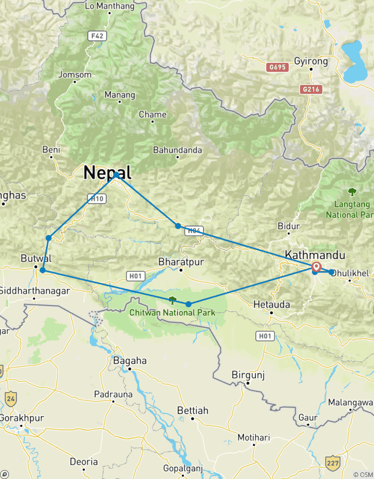 Circuito Viaje Clásico a Nepal -12 Días