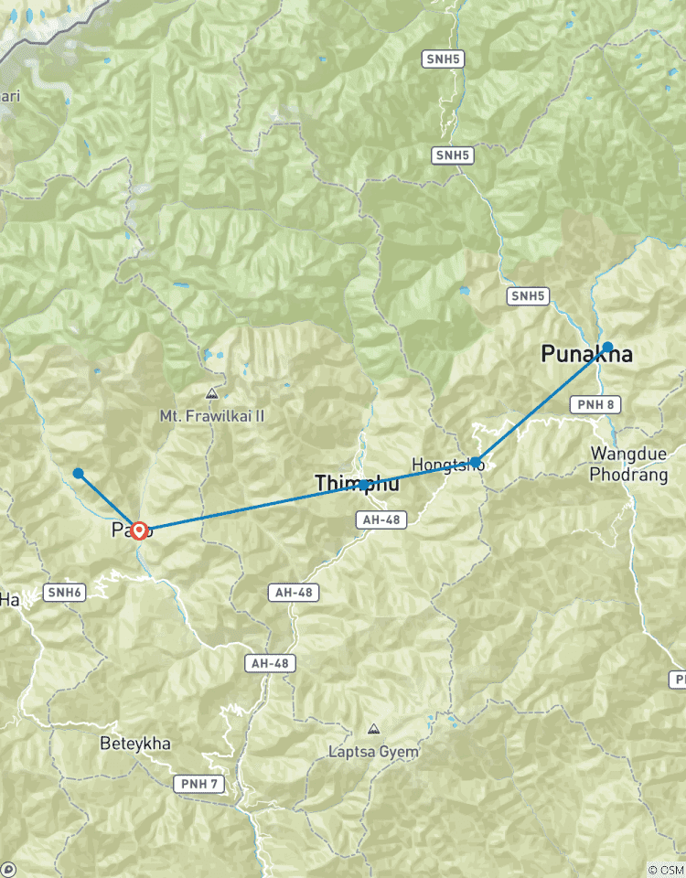 Circuito Excursión a Bumdrak con el monasterio de Taktsang