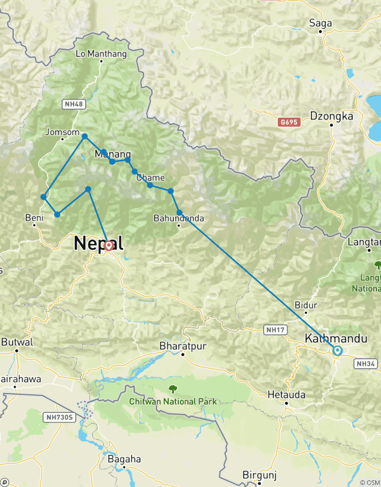 Annapurna Circuit Trek (Original) Tour