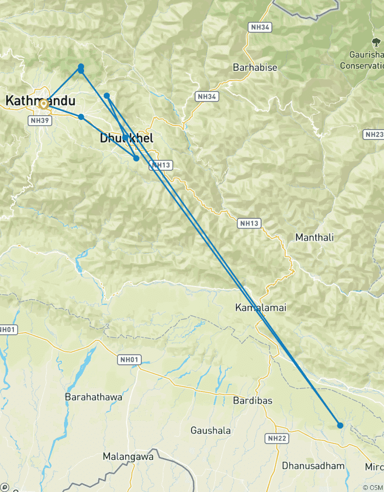 Circuito Viaje Cultural y Natural por Nepal