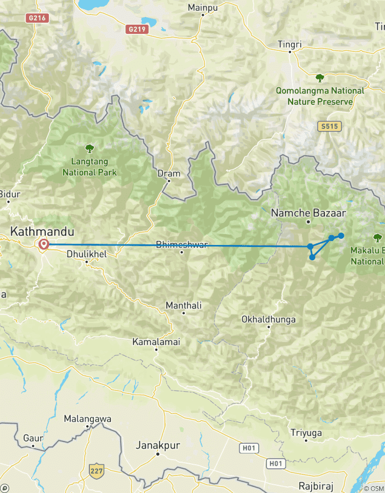 Mera Peak Trekking Rundreise