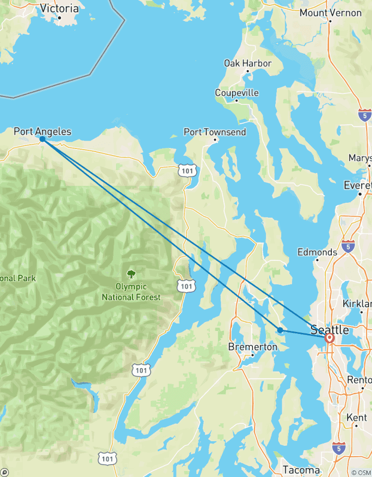 Olympic National Park & Discovery Trail Multisport Tour Tour