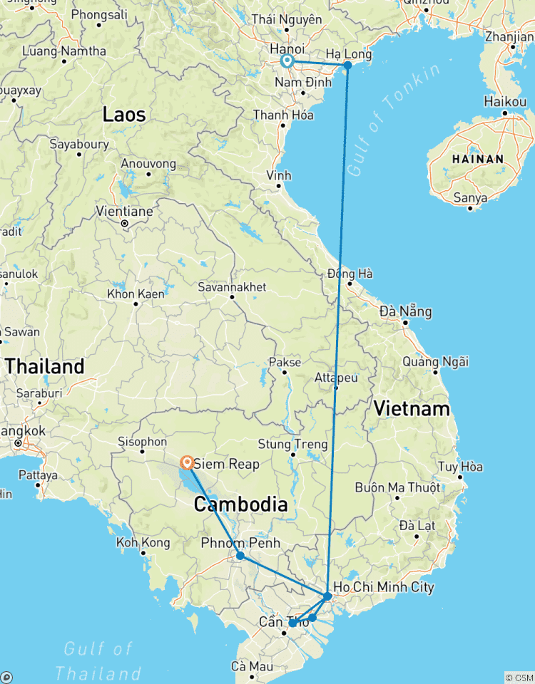 Vietnam et Cambodge - 11 jours circuit
