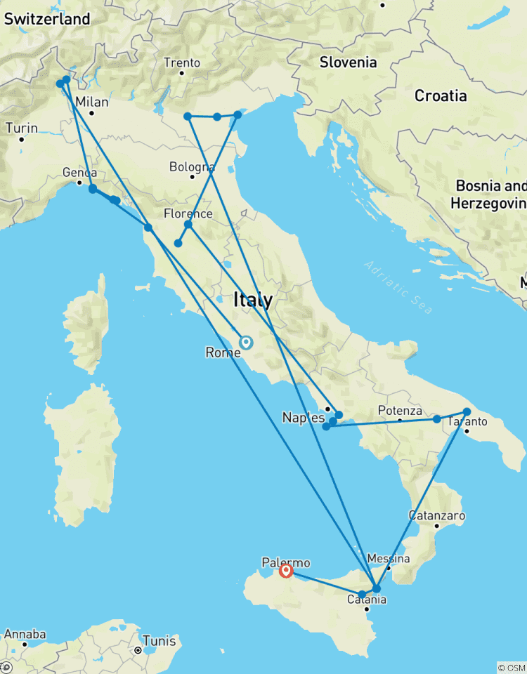 Circuito Gran Italia y Sicilia (Clásico)