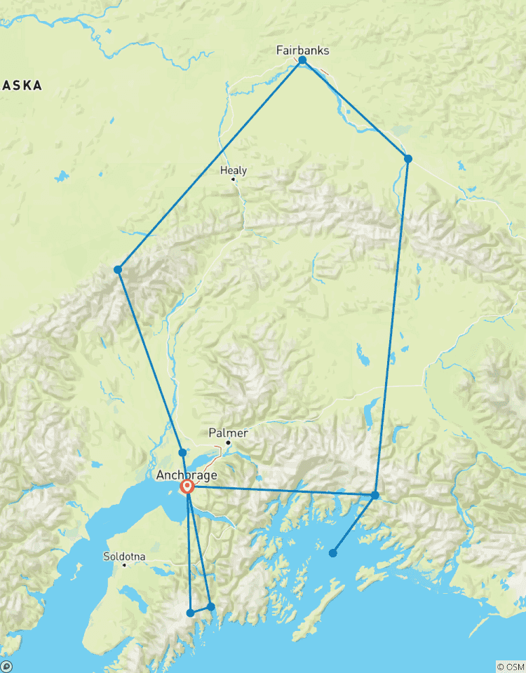 Spektakuläres Alaska! Rundreise
