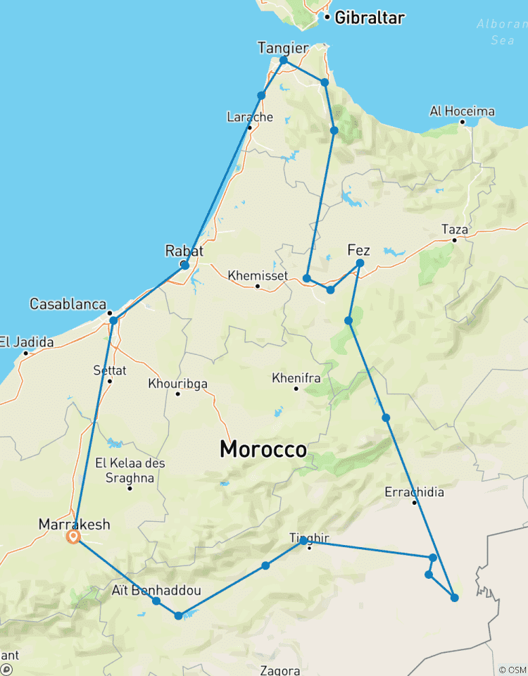 The Best Morocco 9 Days Tour From Marrakech Tour