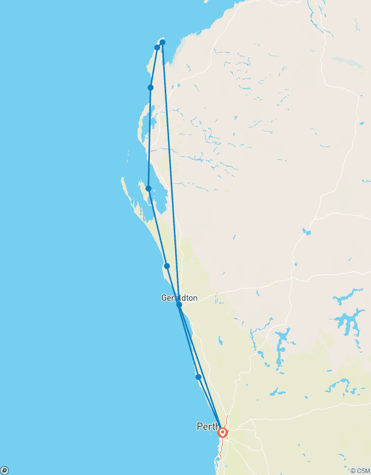 Circuit original de 7 jours de Perth à Exmouth Explorer et Ningaloo Reef circuit