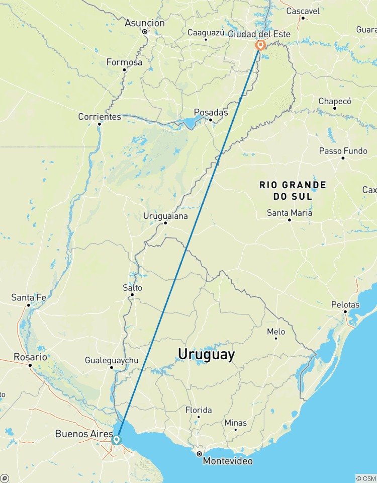 Argentinië: Buenos Aires en de watervallen van Iguazú - 6 dagen-rondreis