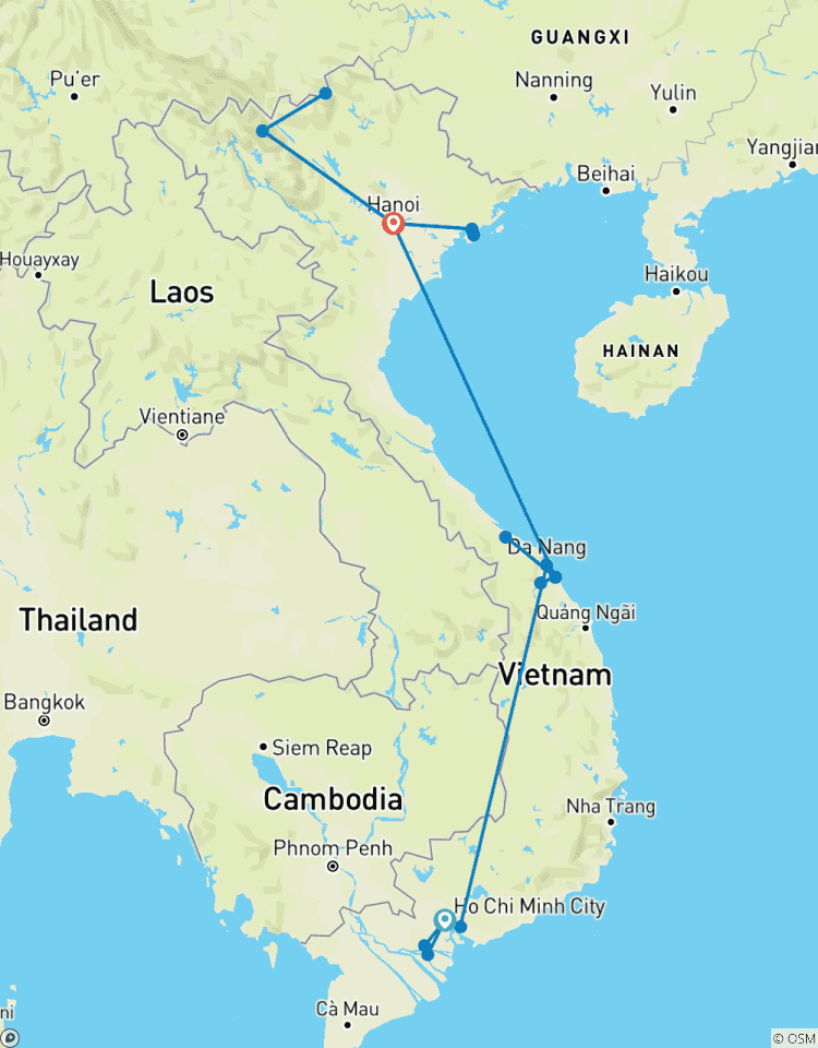 Circuito 12 días de Vietnam Impresionante desde Ho Chi Minh