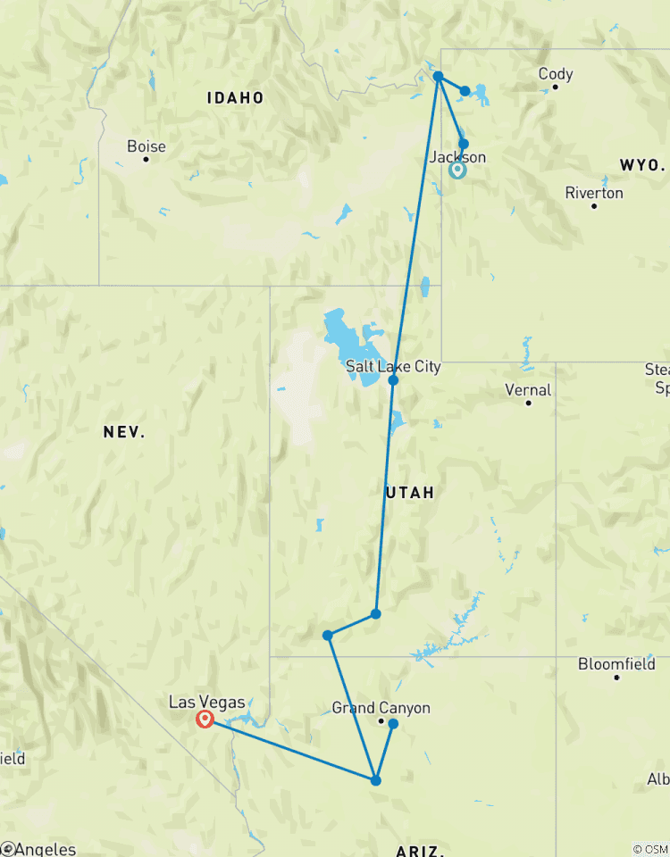 Circuito Cinco parques nacionales épicos
