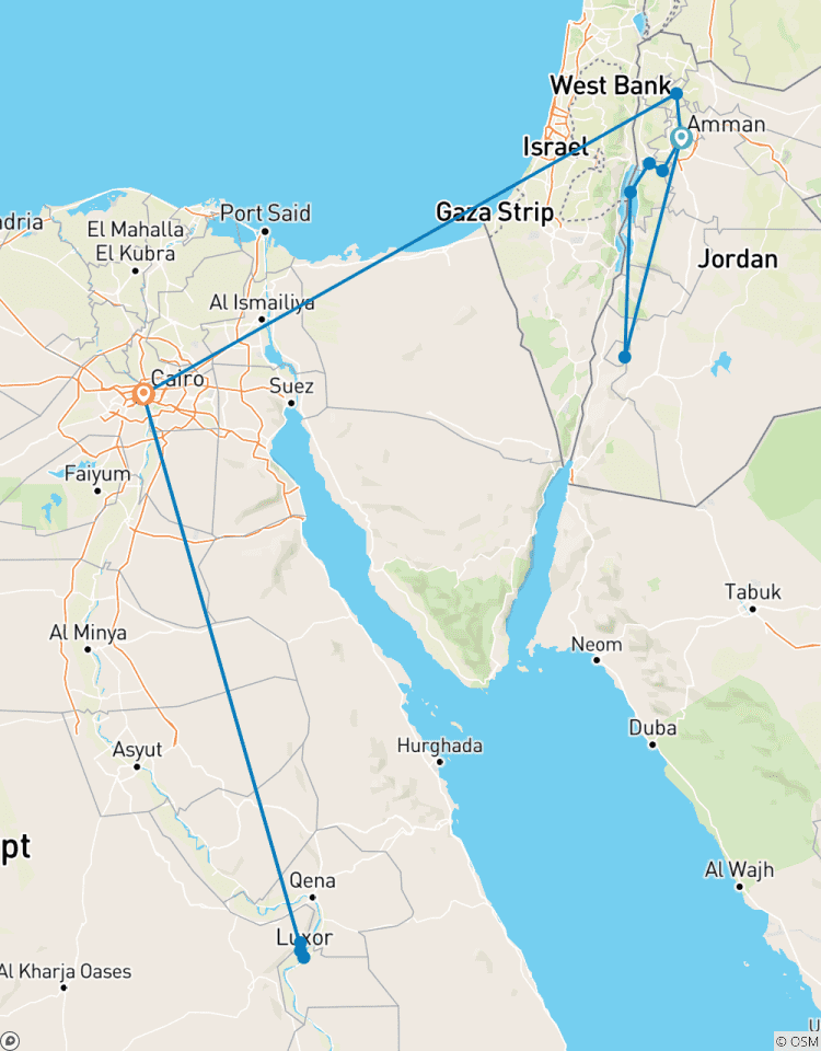 Private 8-Day Jordan and Egypt tour Tour