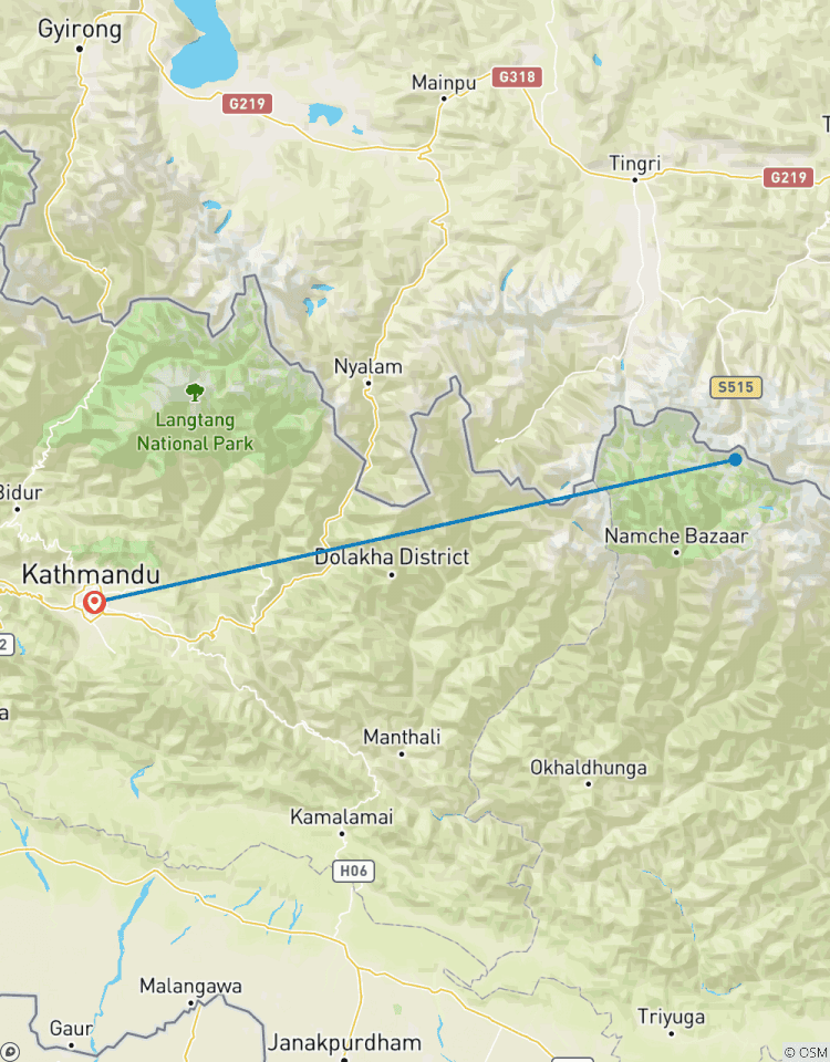 Circuito Circuitos de medio día - vuelo al Everest con terapia de masaje ayurvédico desde Katmandú