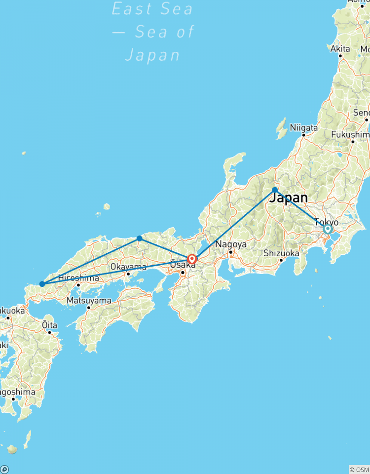 Back Roads of Japan Tour
