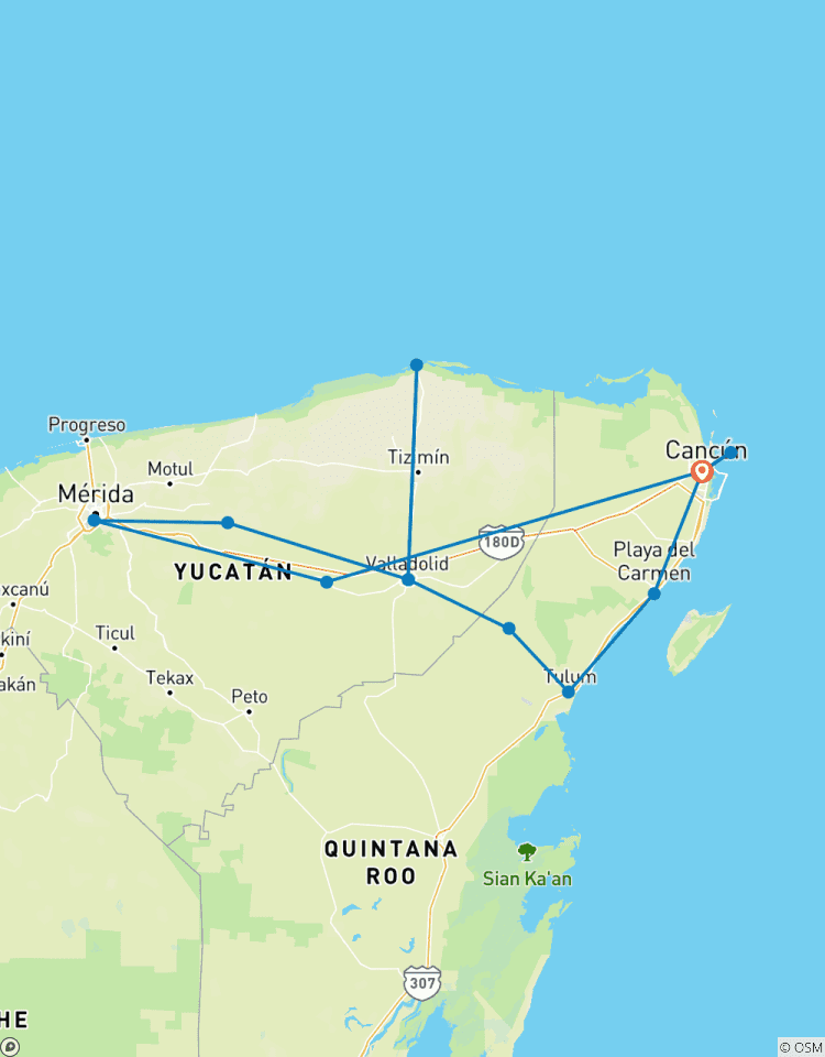 Cycle Mexico - The Yucatan Peninsula Tour