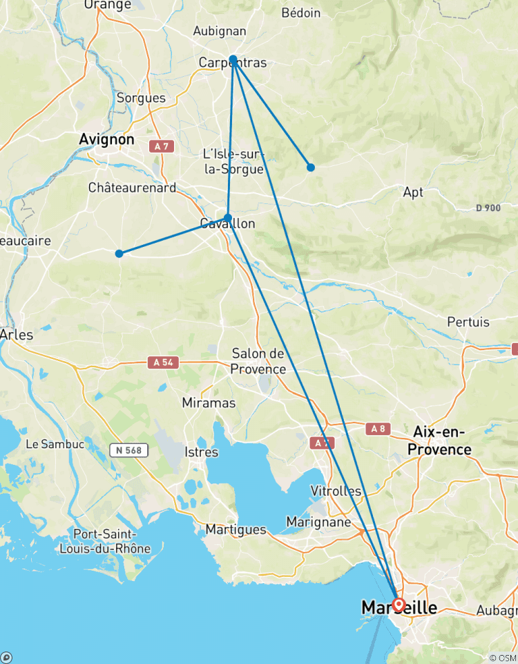 Die Provence mit dem Rad erkunden Rundreise