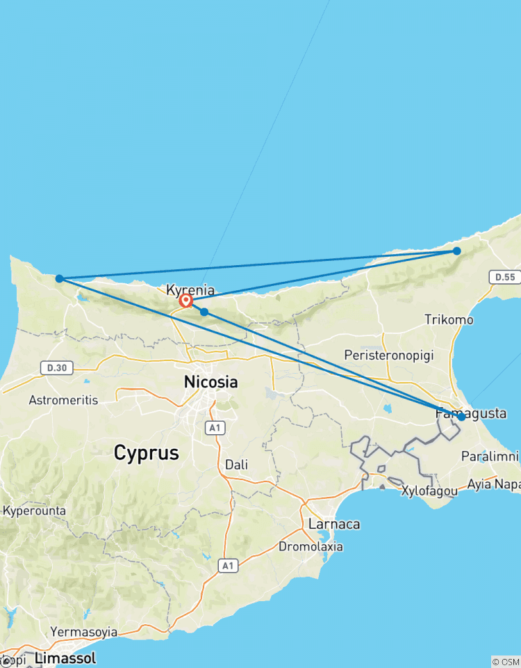 Walking in Northern Cyprus Tour