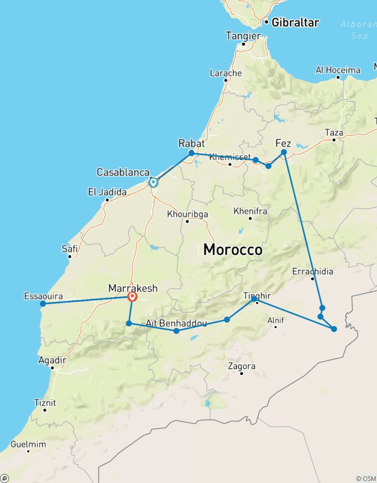 Le meilleur du Maroc circuit