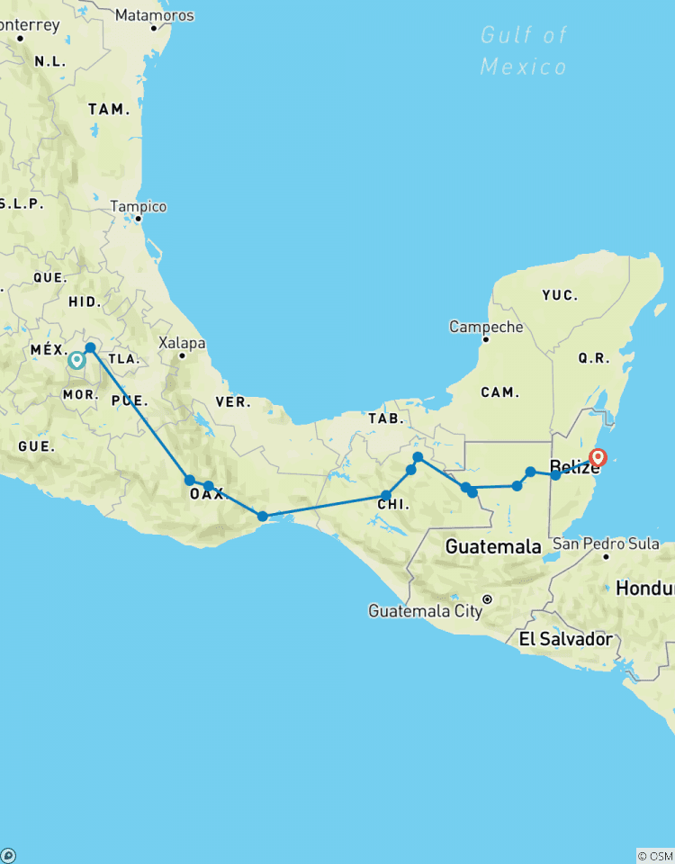 Contrasts of Mexico Tour