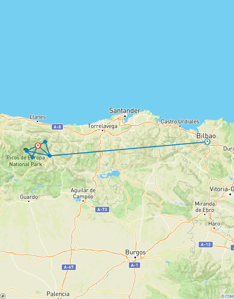 Trekking in Spanien - Picos de Europa Rundreise