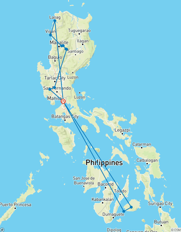 North Philippines Explorer + Bohol Beach Extension Tour
