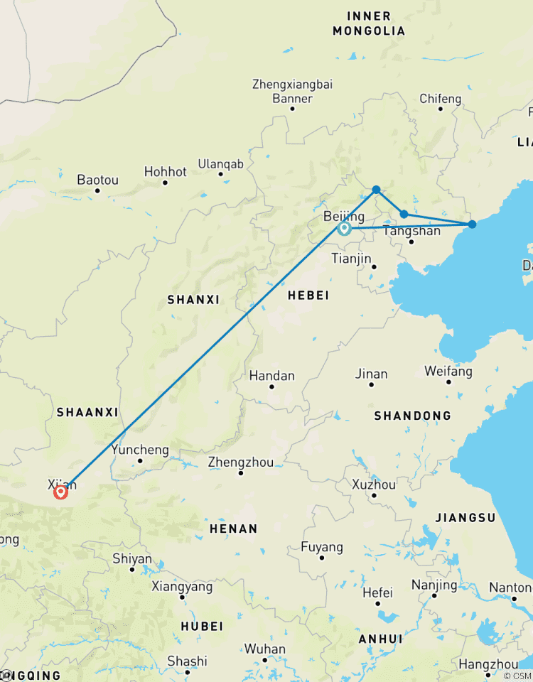 Walk the Great Wall + Xian Extension Tour