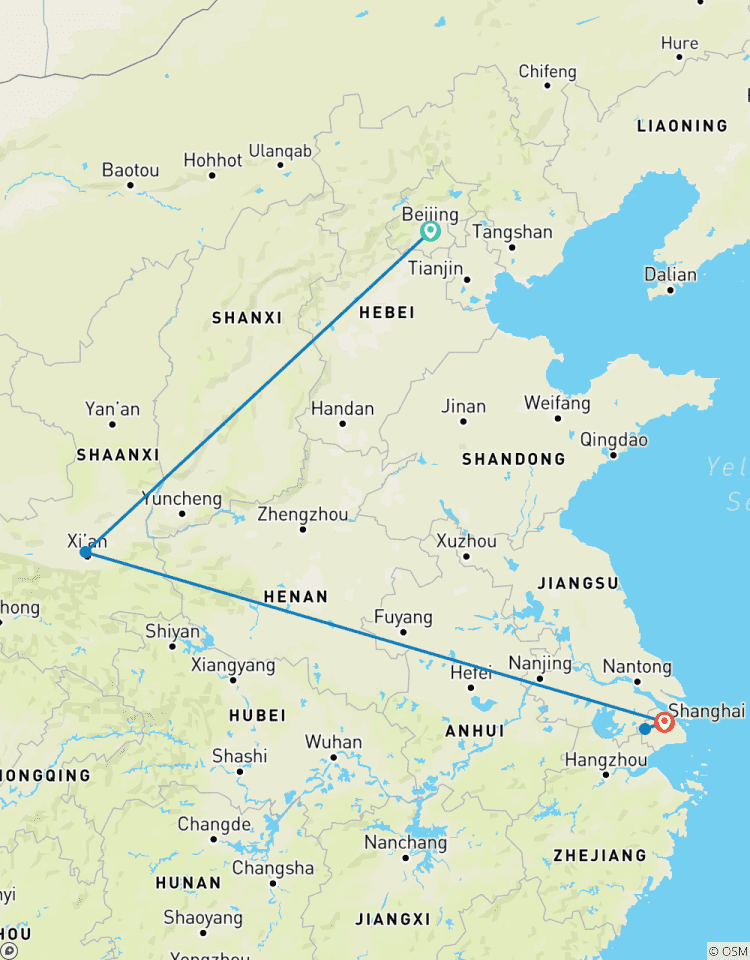China Golden Triangle 8D Group Tour: Beijing, Xi\'an, Shanghai Tour