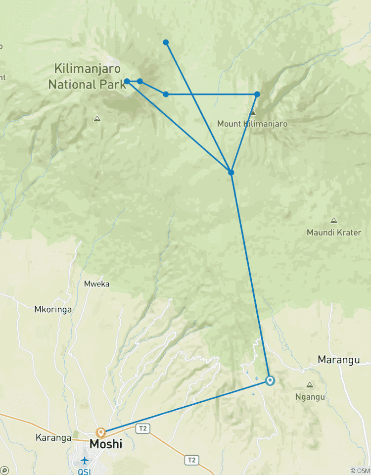 Kilimanjaro-fietstocht - 5 dagen-rondreis