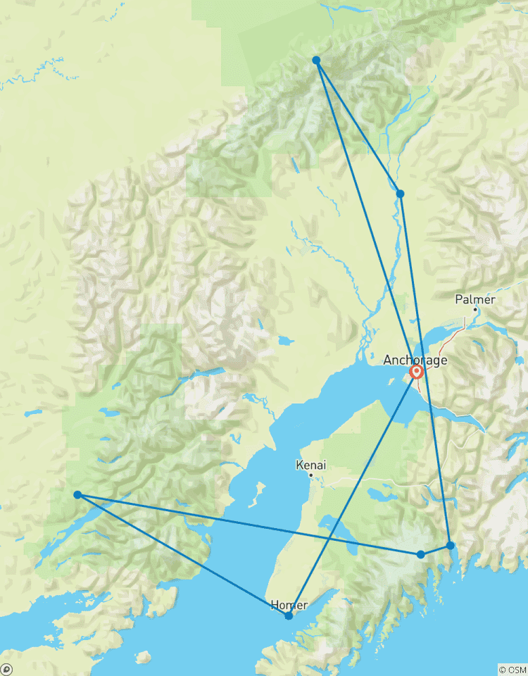 Alaska: Ocean Wildlife to Interior Wilderness Adventure - 9 Days Tour