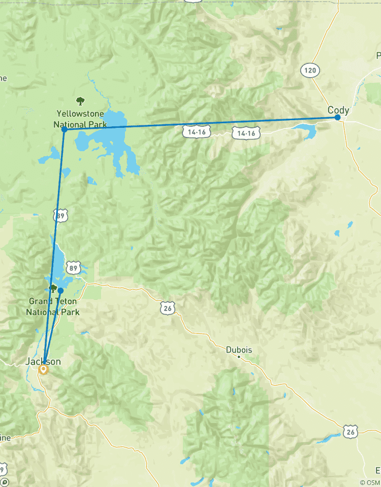 Yellowstone & Grand Teton 4 Day / 3 Night Wildlife Adventure Tour