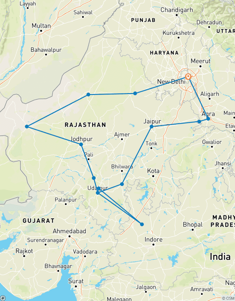 Het Beste Van Rajasthan Tour-rondreis