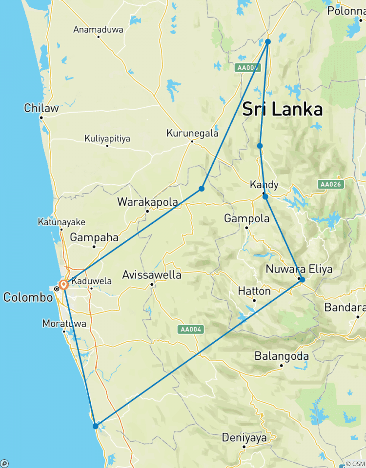 Blissful Sri Lanka Tour