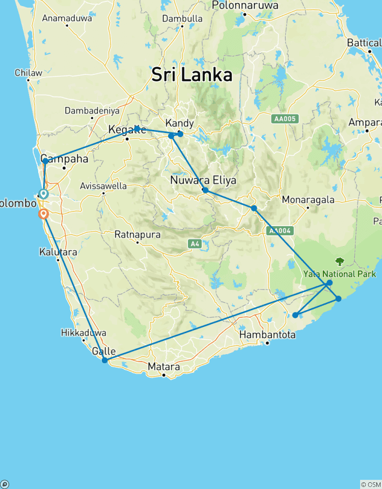 Sri Lanka Highlights Tour