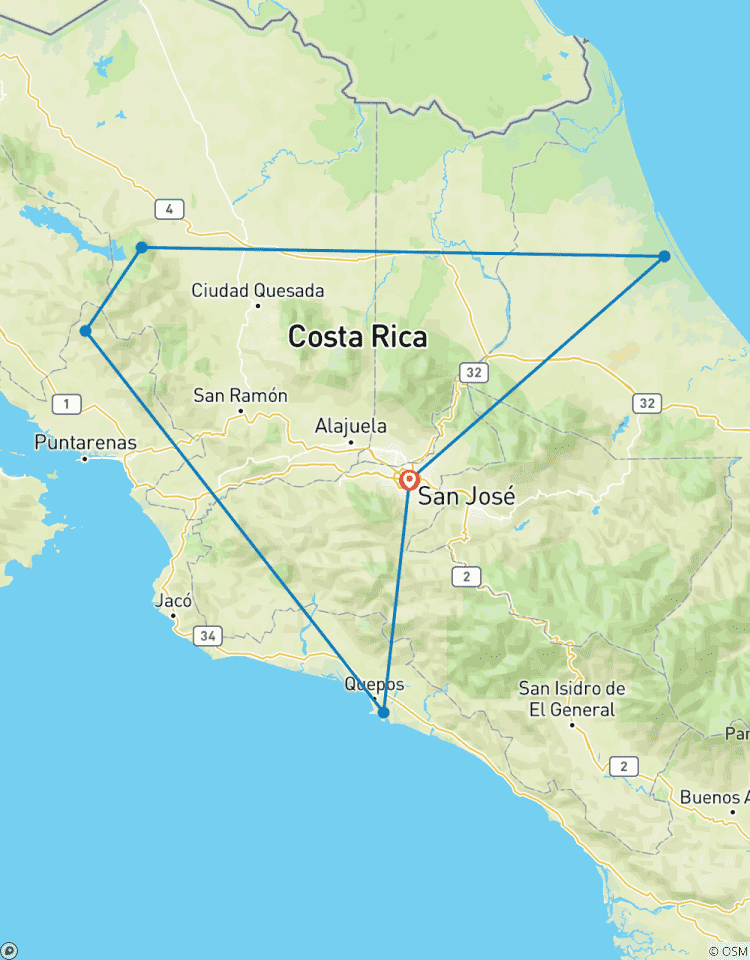 Costa Rica at its Best Package Tour