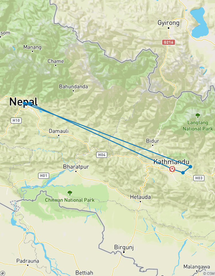 Circuito Estancia en casa de Nepal y voluntariado en la Escuela
