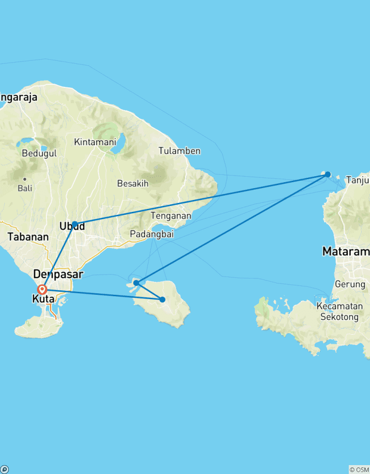 Circuito Lista de cosas por hacer antes de morir edición Bali - Circuito de 10 días