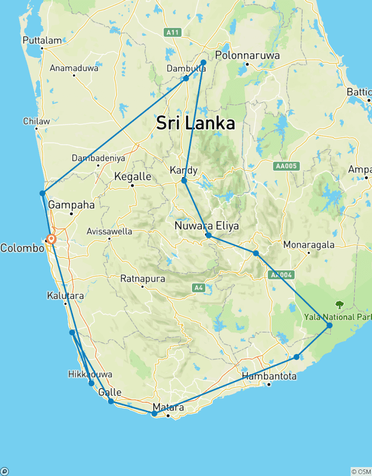 Splendeur du Sri Lanka - (Circuit de 8 jours et 7 nuits au Sri Lanka) circuit