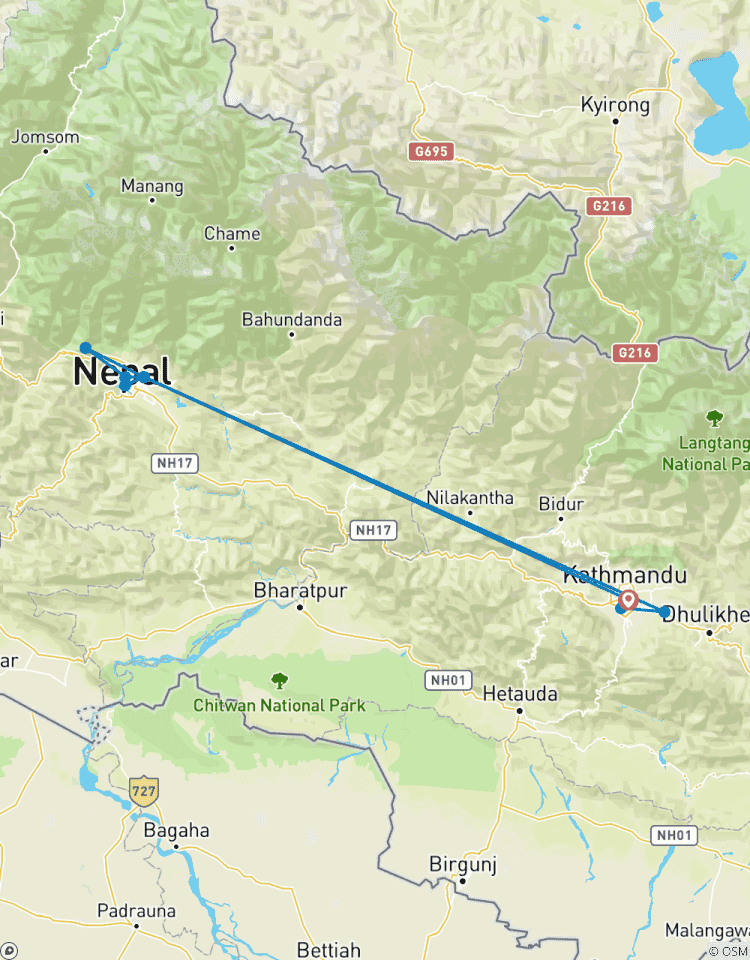Circuito Explora el Corazón de Nepal: Una Aventura de 8 Días de Katmandú a Pokhara