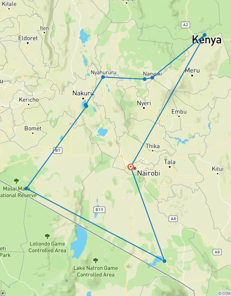 Kenia: Een Klassieke Safari Met Nairobi & Amboseli-rondreis