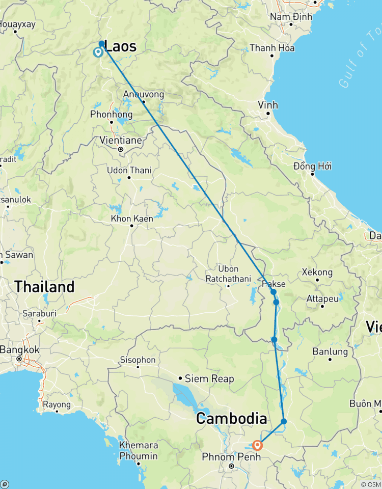 Circuito Descubridor de Laos y Camboya